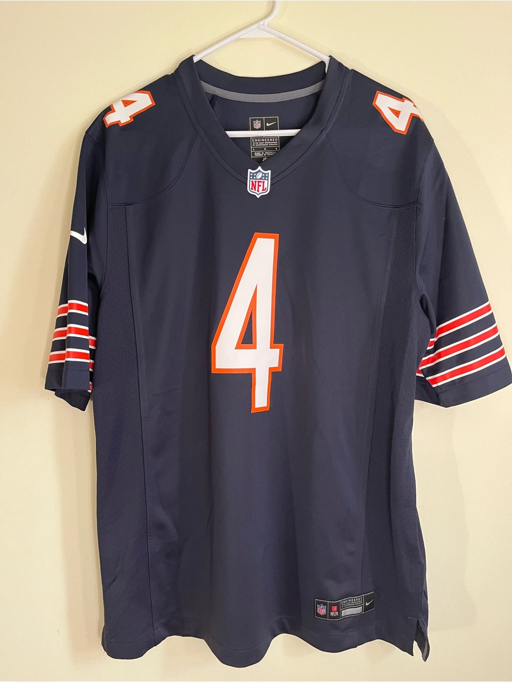 Men's Nike D'Andre Swift Navy Chicago Bears Game Jersey